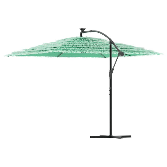 vidaXL Ombrellone Giardino con Palo in Acciaio Verde 290x290x238 cm