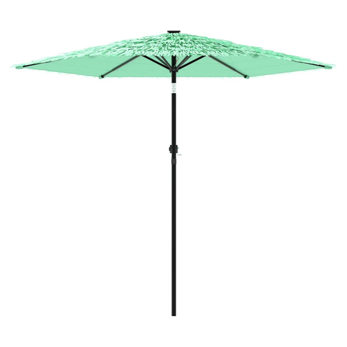 Ombrellone da Giardino con Palo in Acciaio Verde 268x268x226 cm 4005103