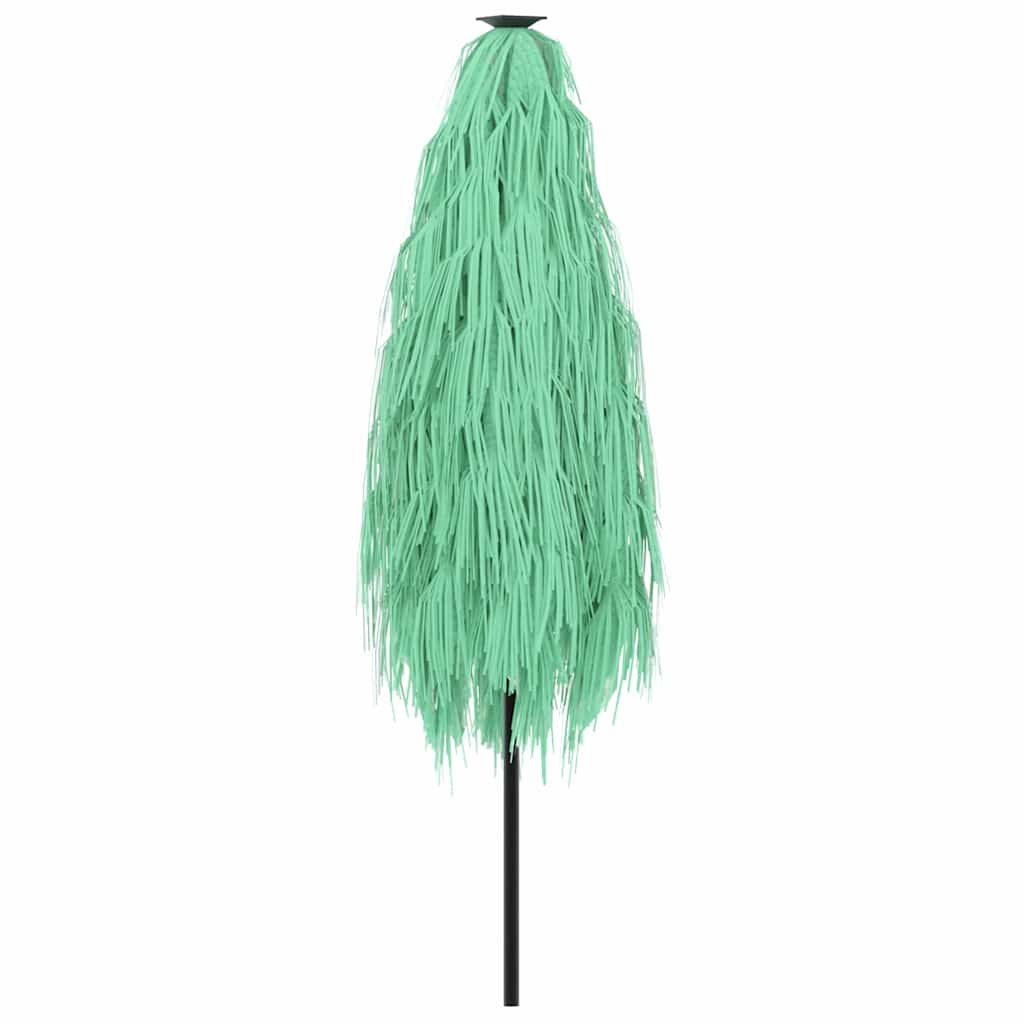 vidaXL Ombrellone da Giardino con Palo in Acciaio Verde 268x268x226 cm