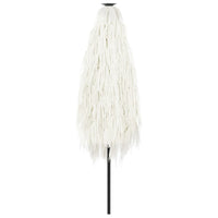 Ombrellone Giardino con Palo in Acciaio Bianco 268x268x226 cm 4005104