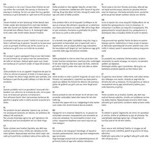 Ombrellone Giardino LED e Palo in Acciaio Marrone 223x223x213cm 4005119