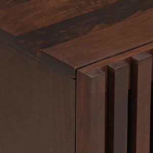 vidaXL Comodini 2pz 40x34x46 cm in Legno Massello di Mango