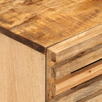 Comodini 2pz 40x34x46 cm in Legno Massello di Mango 377427