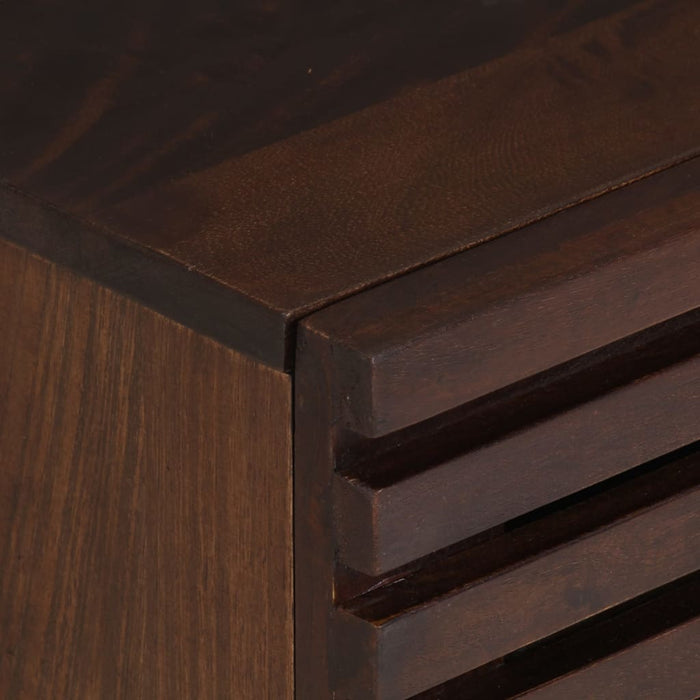 Comodino 40x34x46 cm in Legno Massello di Mango 377430