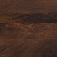 Mobile Porta TV Marrone e Nero 105x34x46 cm in Legno di Mango 377438