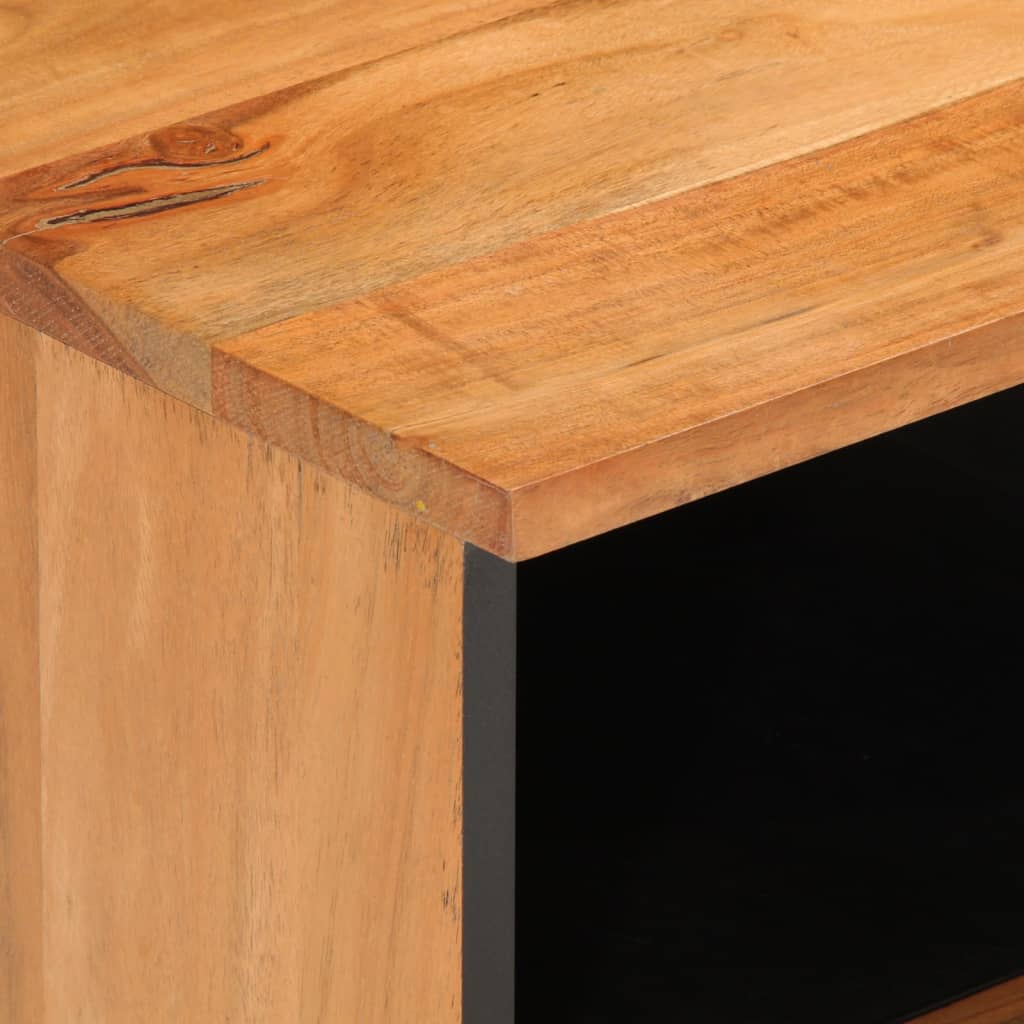 Mobile Porta TV-Mobile per TV-Credenza TV 70x34x46 cm in Legno Massello di Acacia 262797