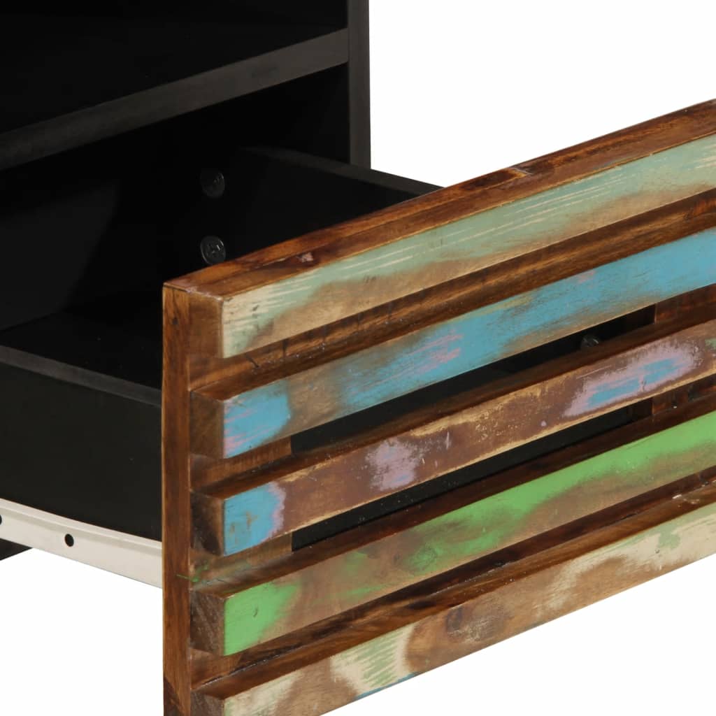 Mobile Porta TV-Mobile per TV-Credenza TV 70x34x46 cm in Legno Massello di Acacia 601904