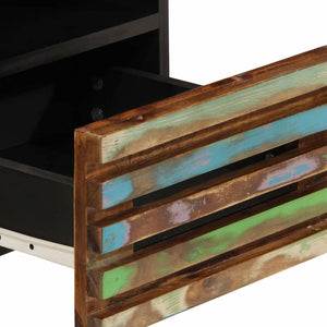 Mobile Porta TV-Mobile per TV-Credenza TV 70x34x46 cm in Legno Massello di Acacia 601904