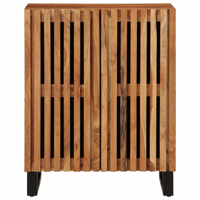 vidaXL Credenza 60x34x75 cm in Legno Massello di Acacia