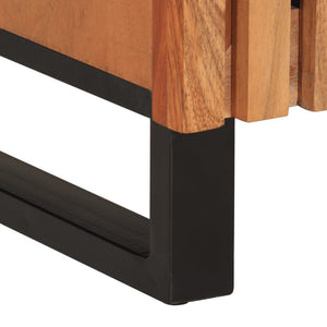 Credenza 60x34x75 cm in Legno Massello di Acacia 377447