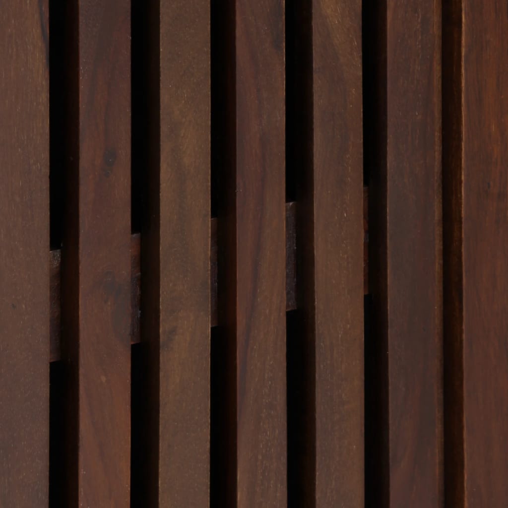 Credenza Marrone 60x34x75 cm in Legno Massello di Mango 377448