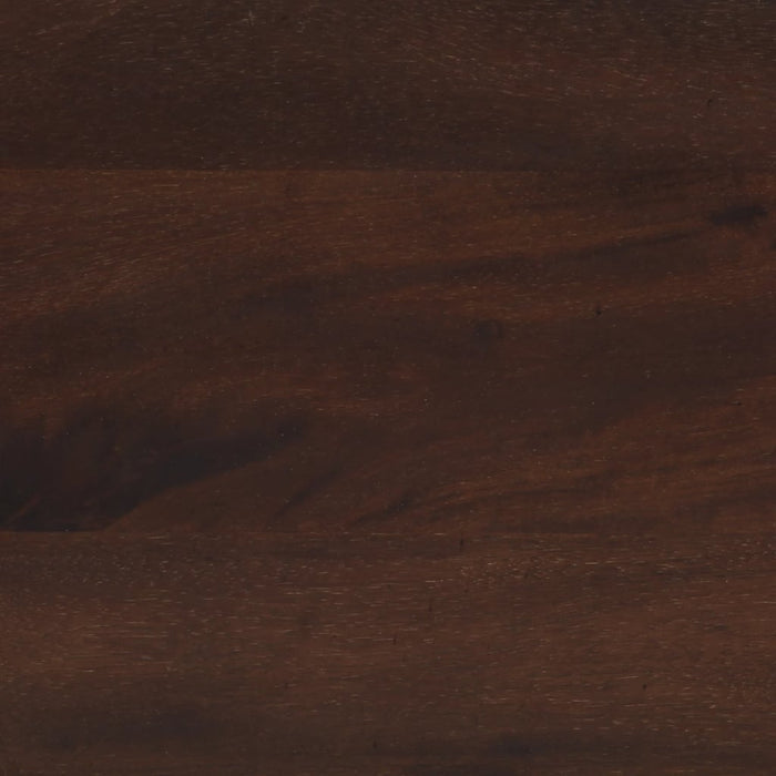 Credenza Marrone 60x34x75 cm in Legno Massello di Mango 377448