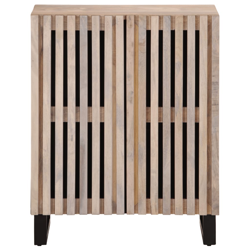 Credenza 60x34x75 cm in Legno Massello di Mango 377449