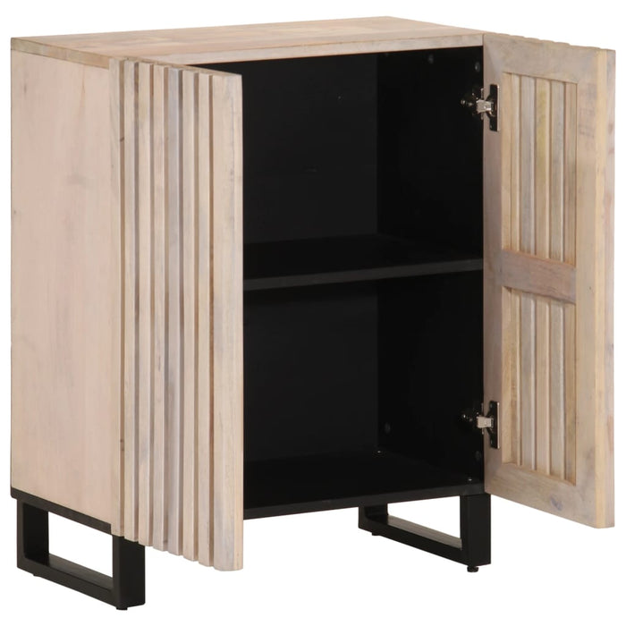 Credenza 60x34x75 cm in Legno Massello di Mango 377449