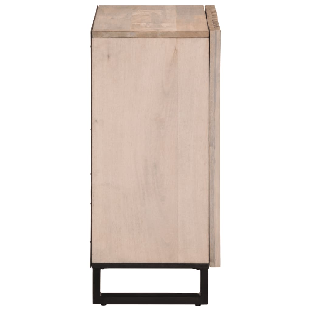 Credenza 60x34x75 cm in Legno Massello di Mango 377449