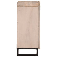 Credenza 60x34x75 cm in Legno Massello di Mango 377449