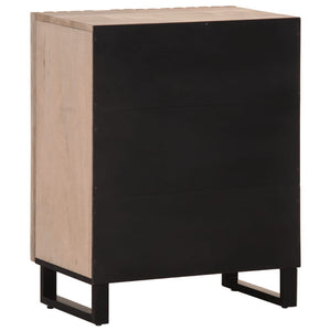 Credenza 60x34x75 cm in Legno Massello di Mango 377449