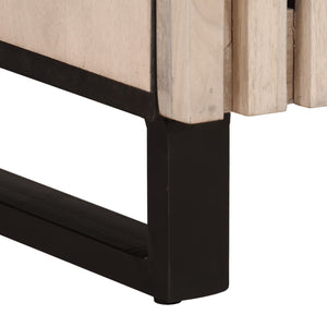 Credenza 60x34x75 cm in Legno Massello di Mango 377449