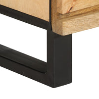vidaXL Credenza 60x34x75 cm in Legno Massello di Mango Grezzo