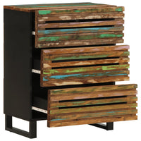 vidaXL Credenza 60x34x75 cm in Legno Massello di Acacia