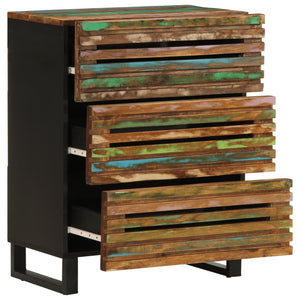 vidaXL Credenza 60x34x75 cm in Legno Massello di Acacia