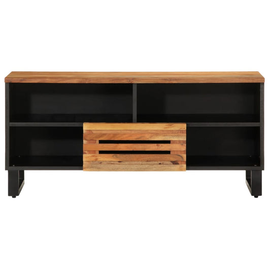 Mobile Porta TV-Mobile per TV-Credenza TV 100x34x46 cm in Legno Massello di Acacia 298238