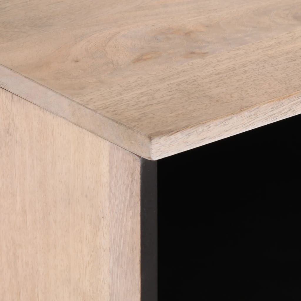 Mobile Porta TV-Mobile per TV-Credenza TV 100x34x46 cm in Legno Massello di Mango 958827