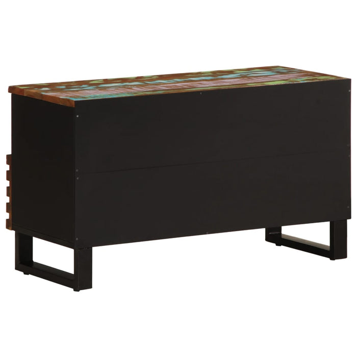 Mobile Porta TV-Mobile per TV-Credenza TV 80x34x46 cm in Legno Massello di Acacia 754149