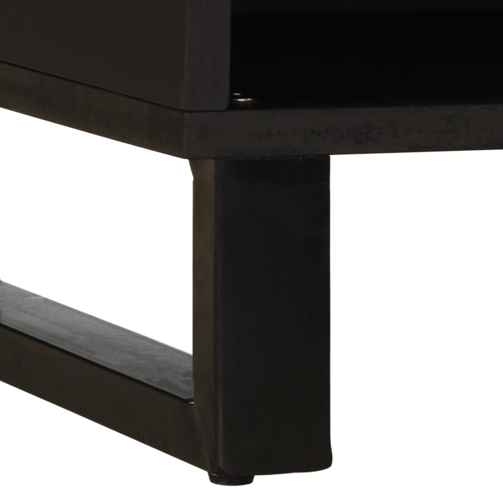 Mobile Porta TV-Mobile per TV-Credenza TV 80x34x46 cm in Legno Massello di Acacia 754149