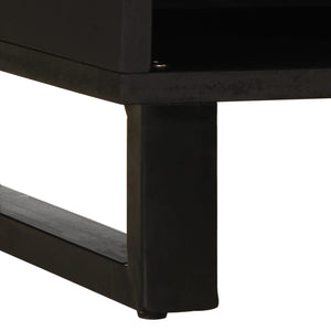 Mobile Porta TV-Mobile per TV-Credenza TV 80x34x46 cm in Legno Massello di Acacia 754149