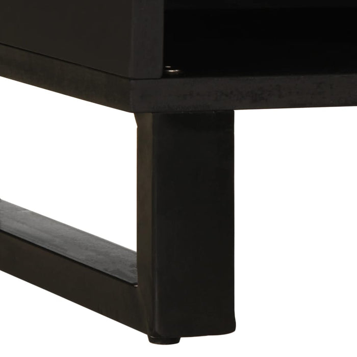 Mobile Porta TV-Mobile per TV-Credenza TV 80x34x46 cm in Legno Massello di Acacia 754149