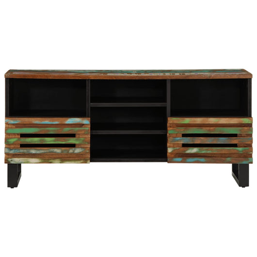Mobile Porta TV-Mobile per TV-Credenza TV 100x34x46 cm in Legno Massello di Acacia 180677