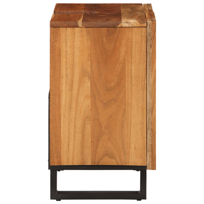 Mobile Lavabo da Bagno 62x34x58cm in Legno Massello di Acacia 377530