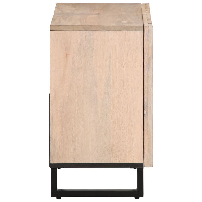 Mobile Lavabo da Bagno 62x34x58cm in Legno Massello di Mango 377532
