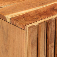 Mobile da Bagno a Parete 38x34x48cm in Legno Massello di Acacia