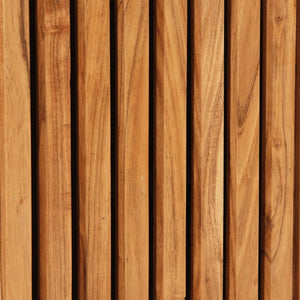 Mobile da Bagno a Parete 38x34x48cm in Legno Massello di Acacia 377535