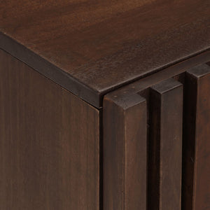 Mobile da Bagno a Parete 38x34x48 cm in Legno Massello di Mango