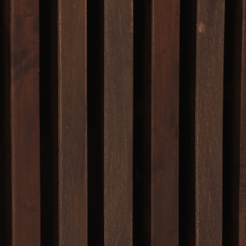 Mobile da Bagno a Parete 38x34x48 cm in Legno Massello di Mango