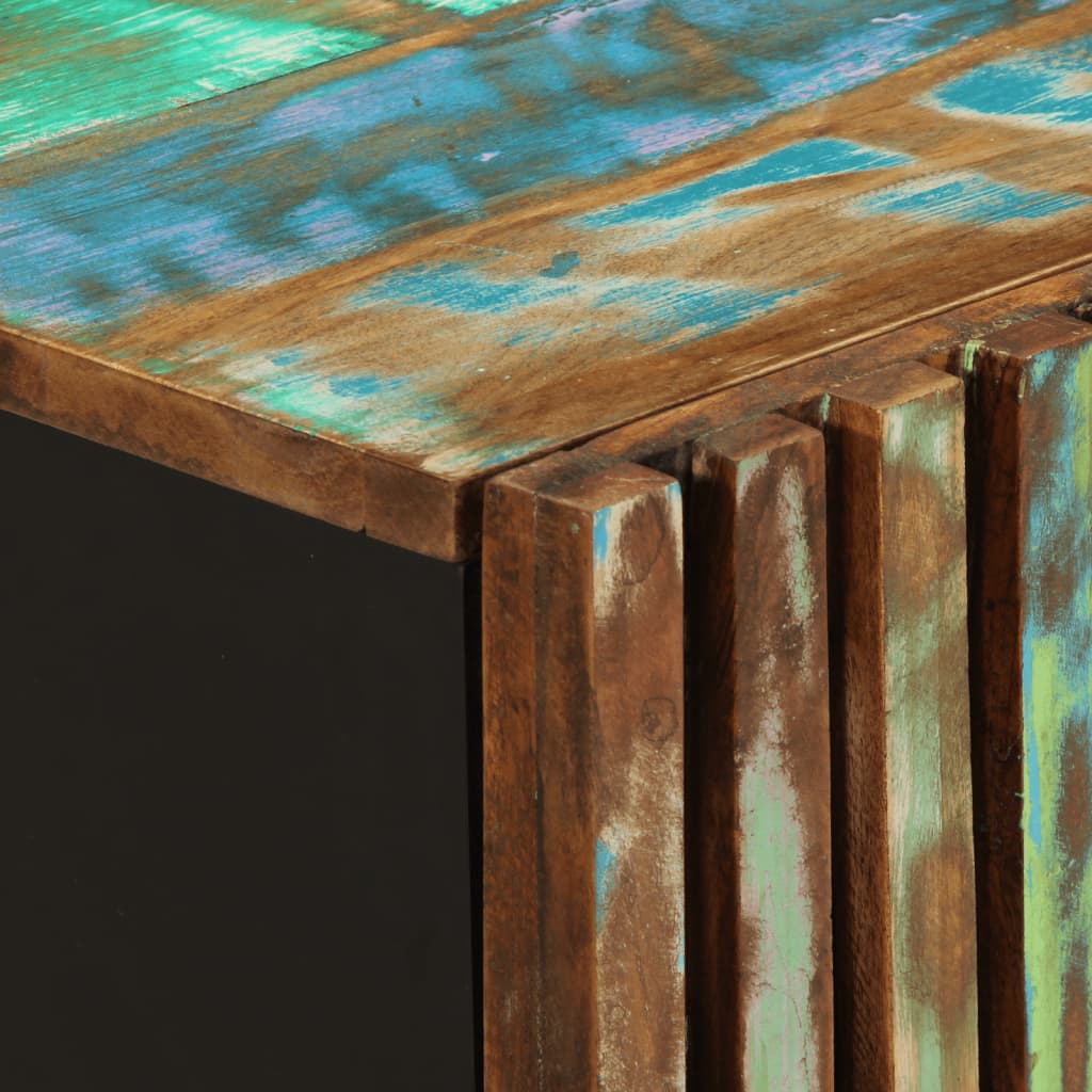 Mobile da Bagno a Parete 38x34x48cm in Legno Massello di Acacia 377538