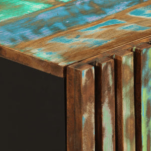 Mobile da Bagno a Parete 38x34x48cm in Legno Massello di Acacia 377538