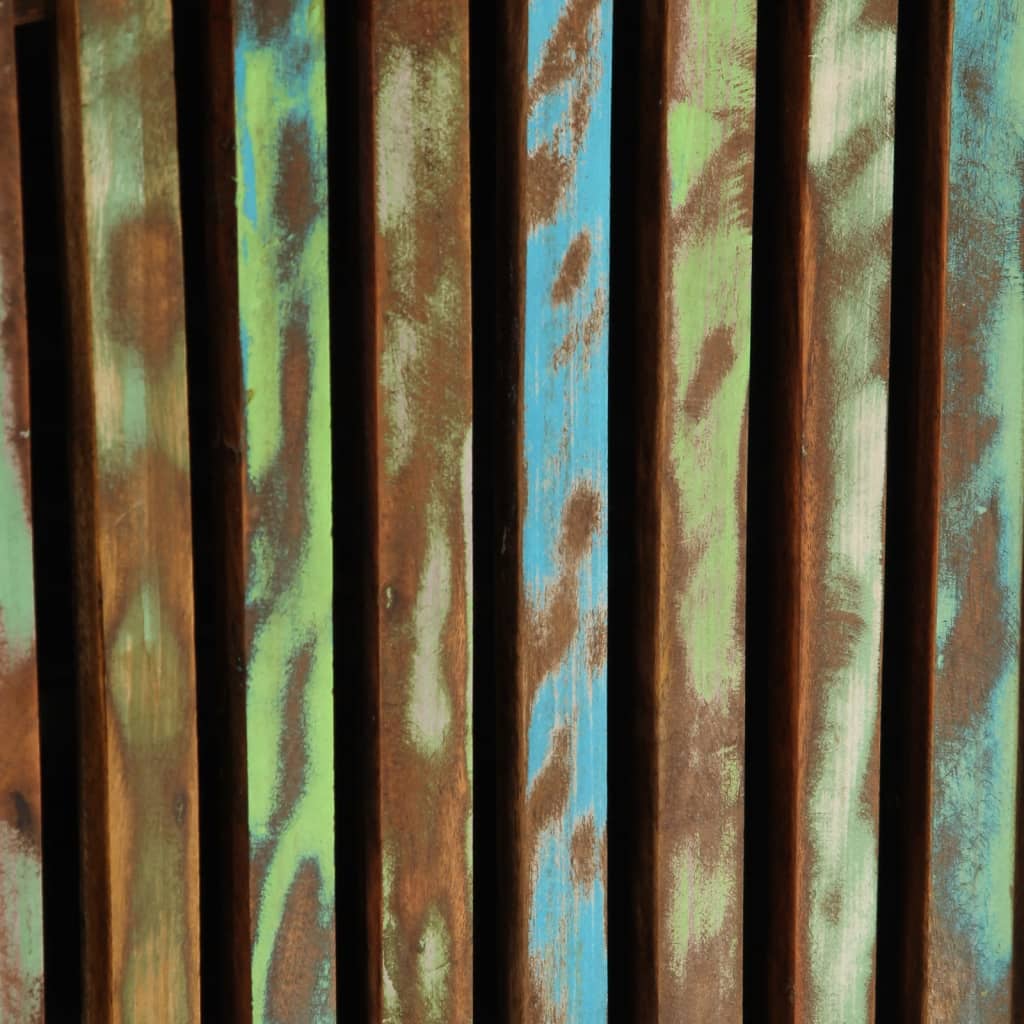 Mobile da Bagno a Parete 38x34x48cm in Legno Massello di Acacia 377538