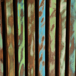 Mobile da Bagno a Parete 38x34x48cm in Legno Massello di Acacia 377538