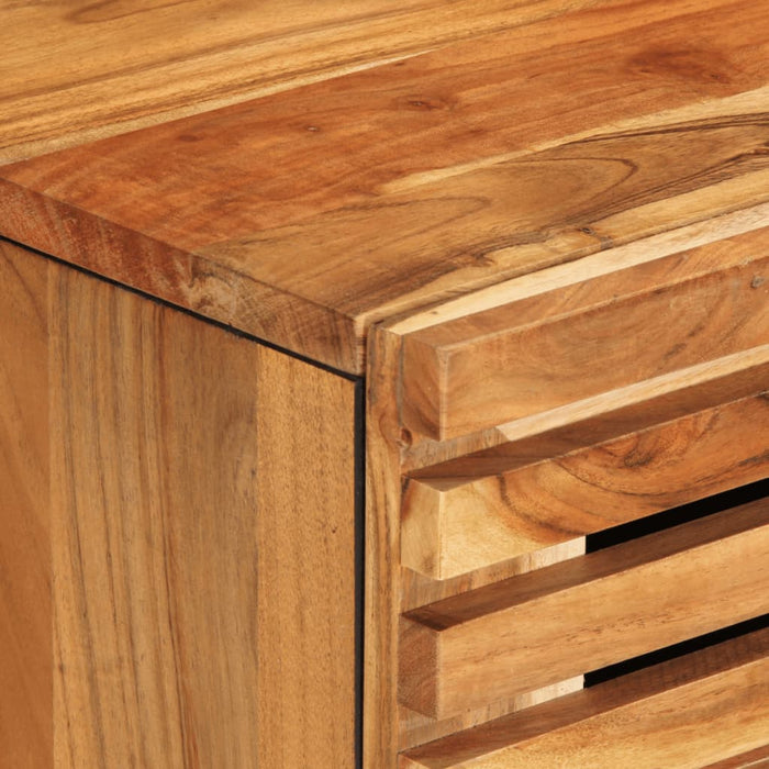 vidaXL Credenza 40x34x75 cm in Legno Massello di Acacia