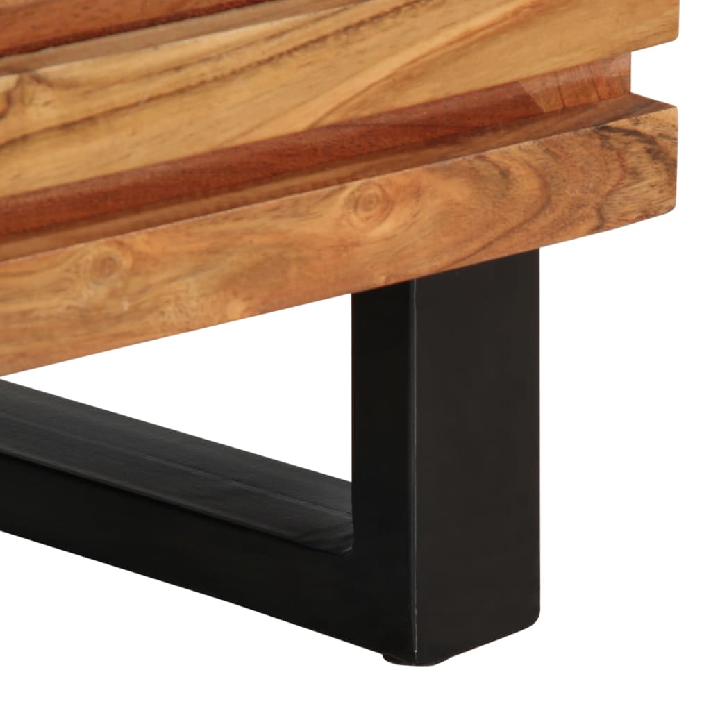 vidaXL Credenza 40x34x75 cm in Legno Massello di Acacia