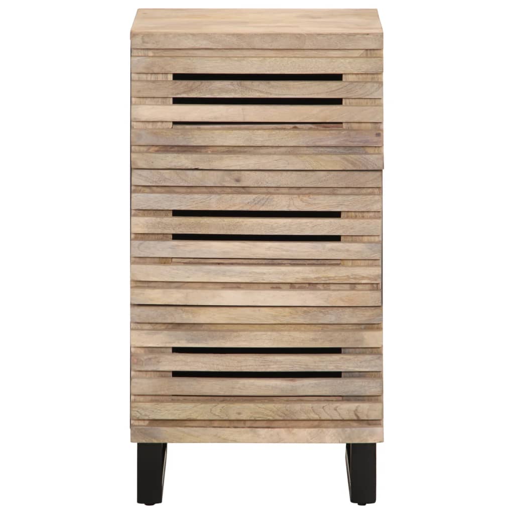 vidaXL Credenza 40x34x75 cm in Legno Massello di Mango