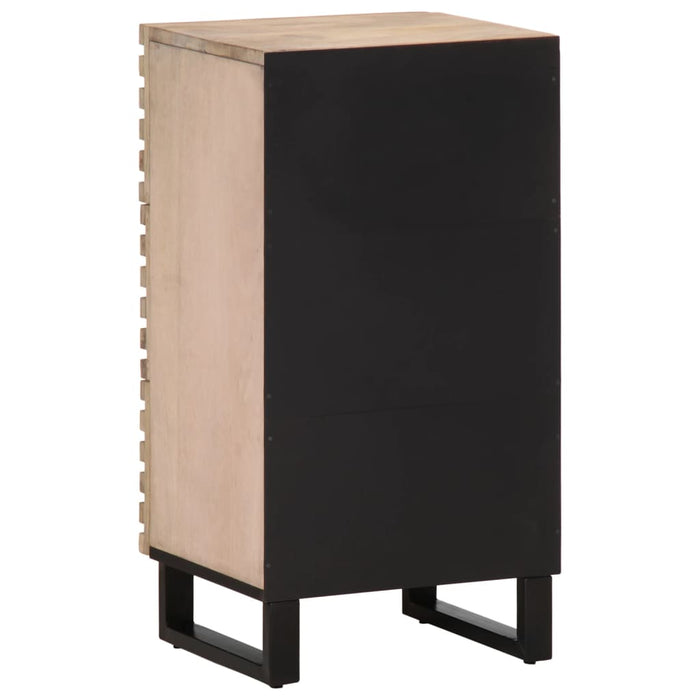 Credenza 40x34x75 cm in Legno Massello di Mango 377552