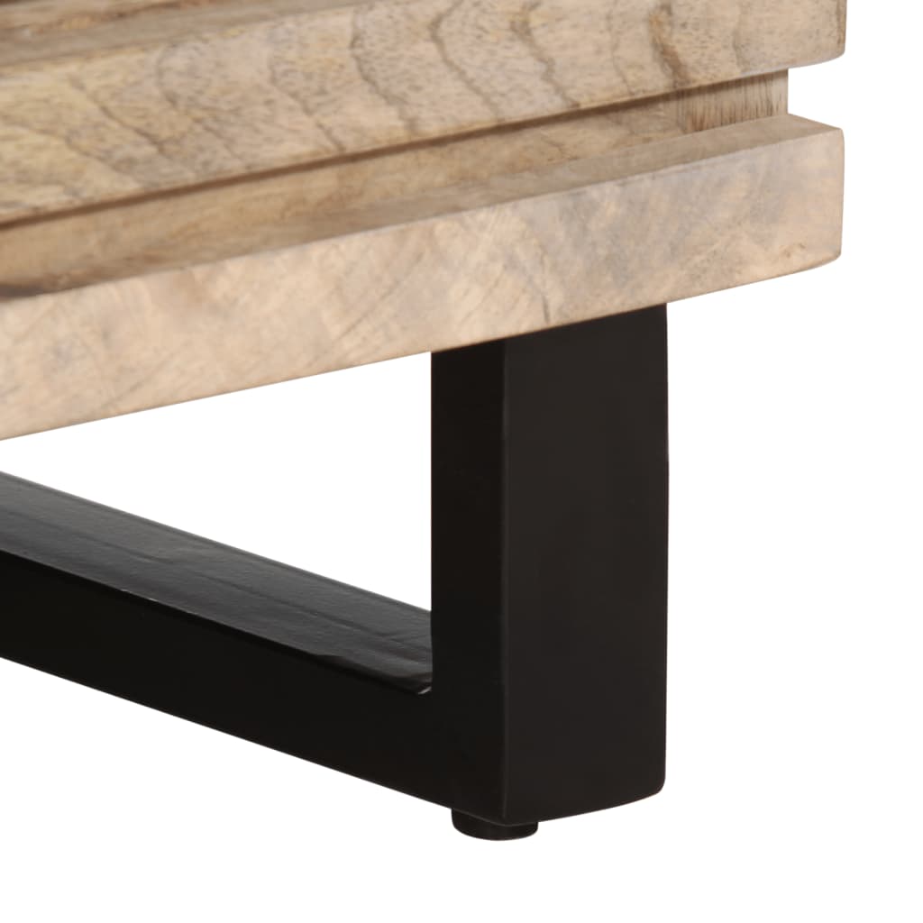 Credenza 40x34x75 cm in Legno Massello di Mango 377552
