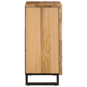 Credenza 60x34x75 cm in Legno Massello di Mango Grezzo 377564
