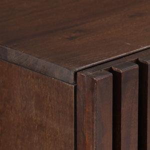 vidaXL Credenza Marrone 60x34x75 cm in Legno Massello di Mango