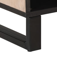 vidaXL Credenza 80x34x75 cm in Legno Massello di Mango